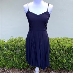 Simple Navy Dress